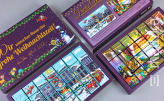 Adventskalender nach Maß mit 24 quadratischen Faltschachteln