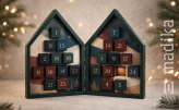 Individuell bedruckter Haus Adventskalender