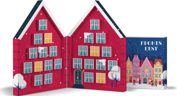 Adventskalender Haus