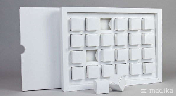 Schiebe-Adventskalender Premium