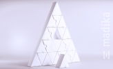 Adventskalender Pyramide unbedruckt