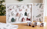 Weihnachtsdorf Adventskalender individuell bedruckt
