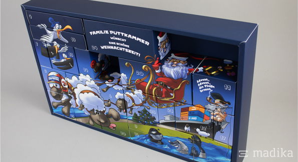 Adventskalender XXL bedruckt