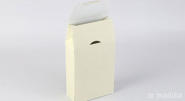 Beutelschachtel Graspapier