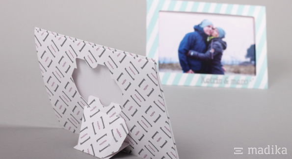 Bilderrahmen bedruckt und unbedruckt