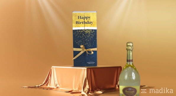 Champagner Verpackung