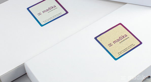 Bedruckte Etiketten nachhaltig