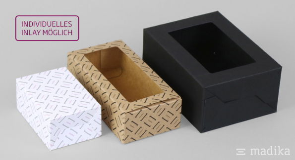 Faltschachteln nach Maß in verschiedenen Kartonsorten