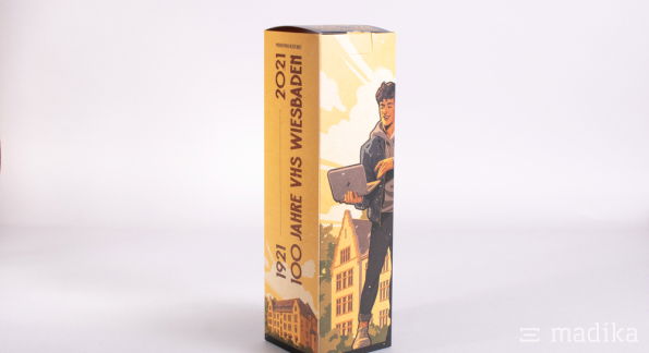 Flaschenverpackung Premium bedruckt