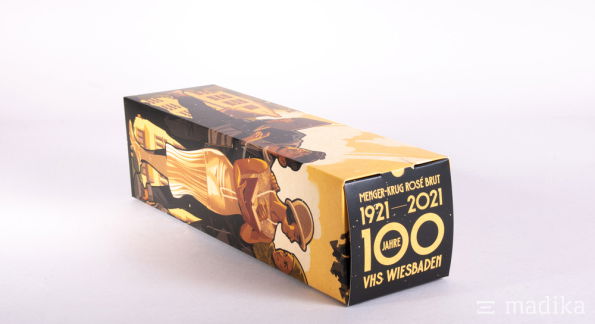 Flaschenverpackung liegend