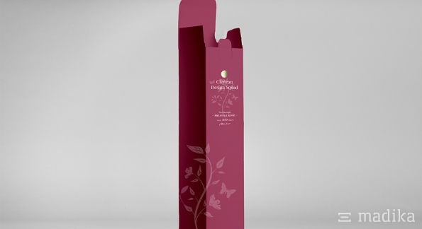 Flaschenverpackung mit Lasche