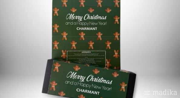 Gewürzset mit weihnachtlicher Banderole