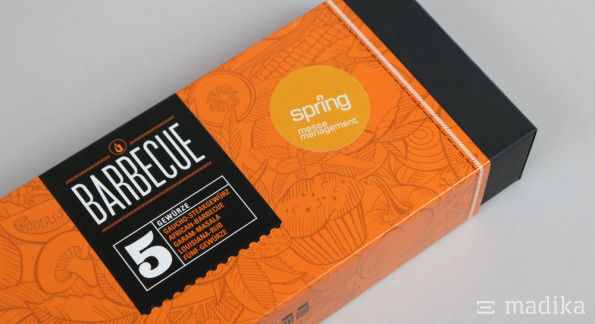 Gewürzset Barbecue mit individuellem Aufkleber