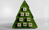 Adventskalender Baum individuelle Maße