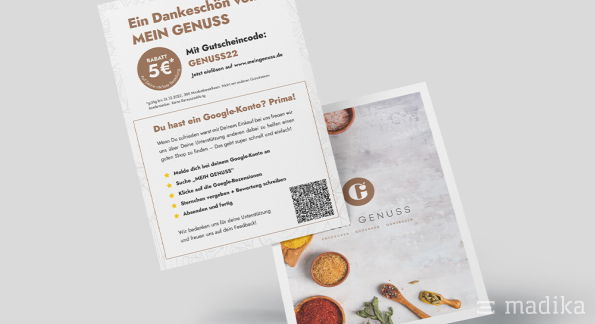 Postkarte Genuss Postkarte Genuss