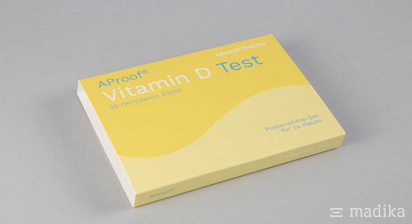 Banderole drucken für Vitamintest