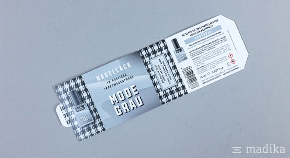 Bedruckte Banderole zum Stecken