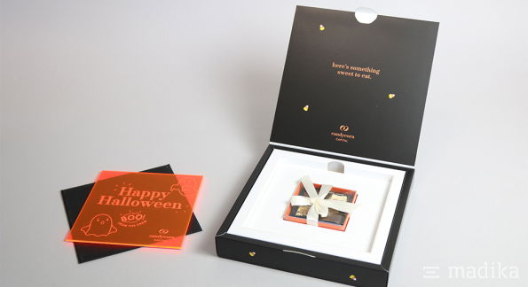 Klappschachtel für Praline