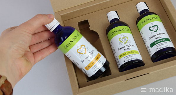 Klappschachteln Hohlwand Saunaaufguss