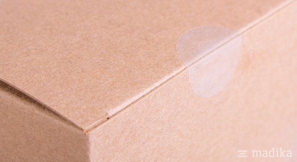 Klebepunkte transparent