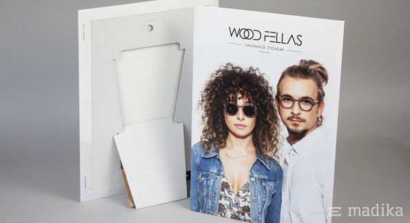 Leichtplakat Vorderseite Rückseite