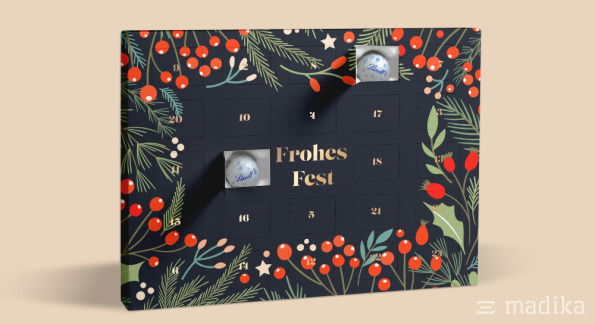 Lindt Tisch Adventskalender