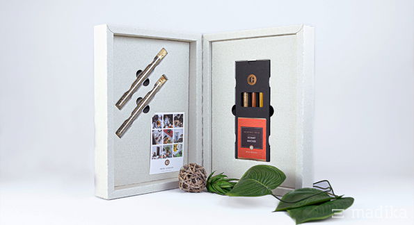 Präsentationsverpackung Premium aus Graskarton