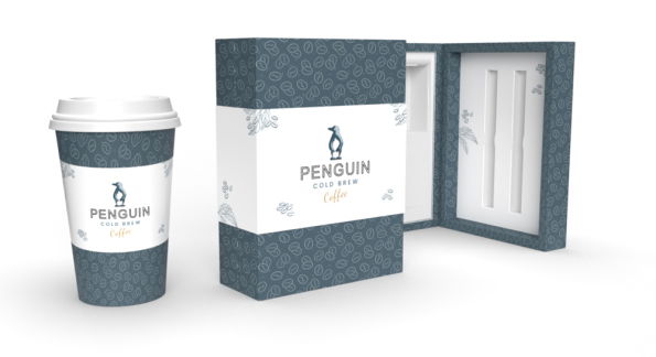 Präsentationsverpackung für Kaffeeset Premium