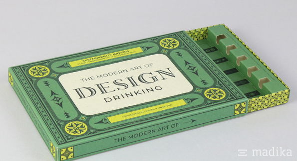 Schiebeschachtel mit Inlay