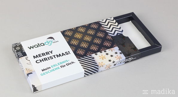 Schiebeschachtel Weihnachten Design