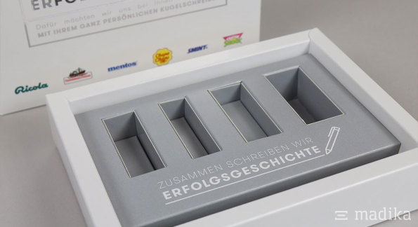 Stülpschachtel Hohlwand mit Inlay