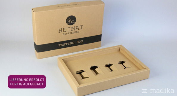 Stülpschachtel Hohlwand