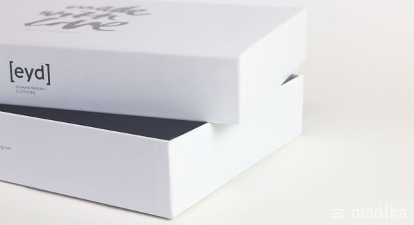 Stülpschachtel überzogen