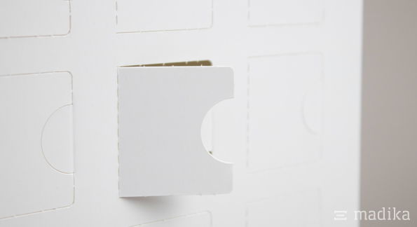 Detailaufnahme Türchen Adventskalender