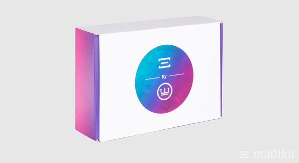 Versandkartons bunt bedruckt von madika.de