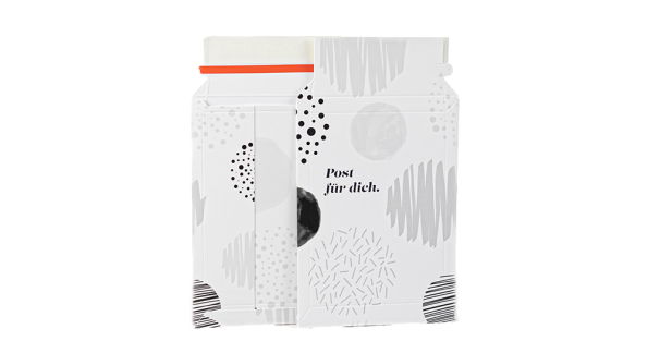 Versandtaschen schwarz-weiß Versandtaschen schwarz-weiß