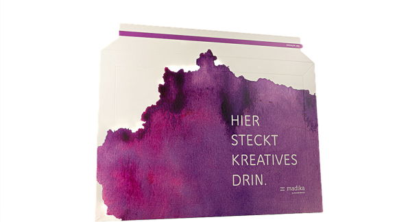 Versandtasche madika bedruckt Versandtasche madika bedruckt