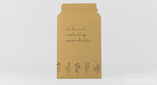 Nachhaltige Versandtasche Nachhaltige Versandtasche