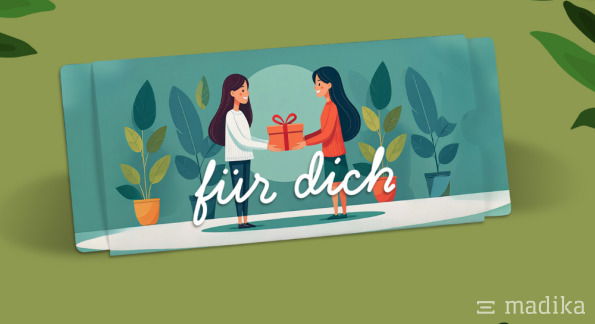 Ziehkarte bedrucken lassen