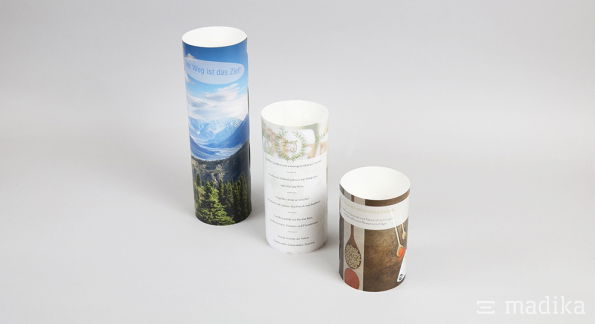 Zylinderaufsteller verschiedene Größen