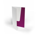 Präsentationsmappen geklebt Hochformat - DIN A5