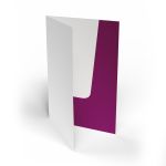 Präsentationsmappen geklebt Hochformat - DIN A4