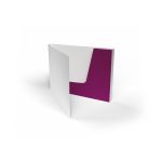 Präsentationsmappen geklebt Querformat - Visitenkartenformat 5 mm