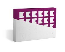 Türchen-Adventskalender mit Karton-Inlay