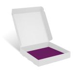 Klappschachteln gekrempelt Quadrat XL - 35 mm Höhe