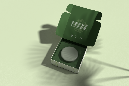 Krempelschachtel Seifenverpackung