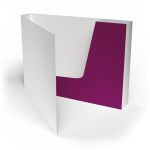 Präsentationsmappen geklebt Querformat - DIN A4 10 mm