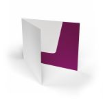 Präsentationsmappen geklebt Querformat - DIN A5