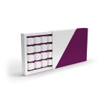 Adventskalender Premium Schiebe-Adventskalender Premium offen DIN A4