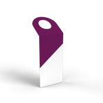 Flaschenanhänger klassisch schmal - groß - 65 x 196 mm